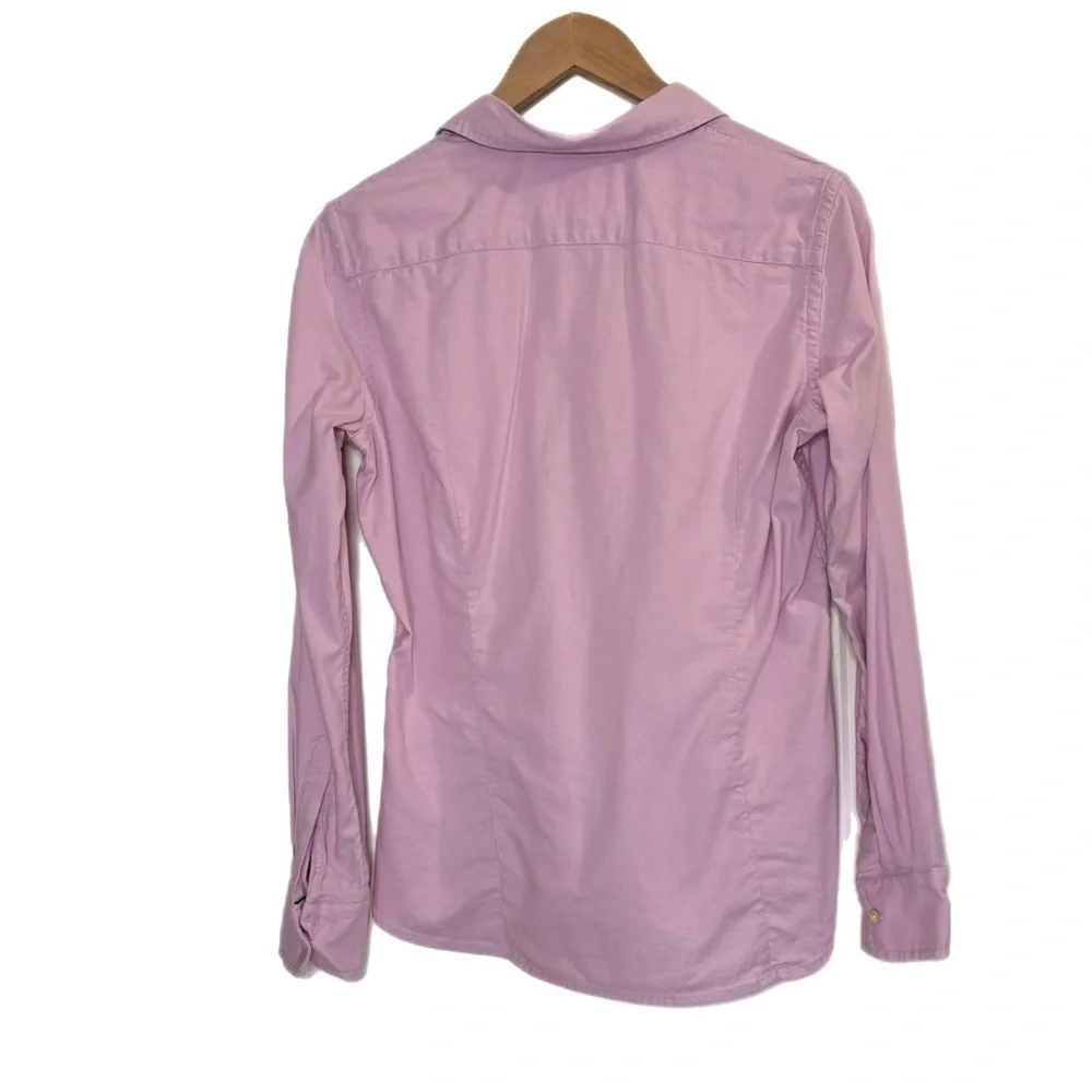 Banana Republic light pink 100% cotton long sleeve oxford shirt - Picture 2 of 3